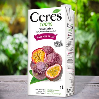 Nước ép hỗn hợp chanh dây - đào - ceres 1l