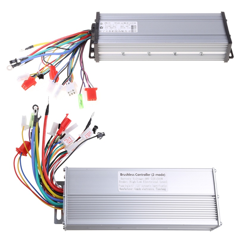 Bộ Điều Khiển Không Chổi Than 48-72V 1500W 4 Trong 1 Cho Xe Điện