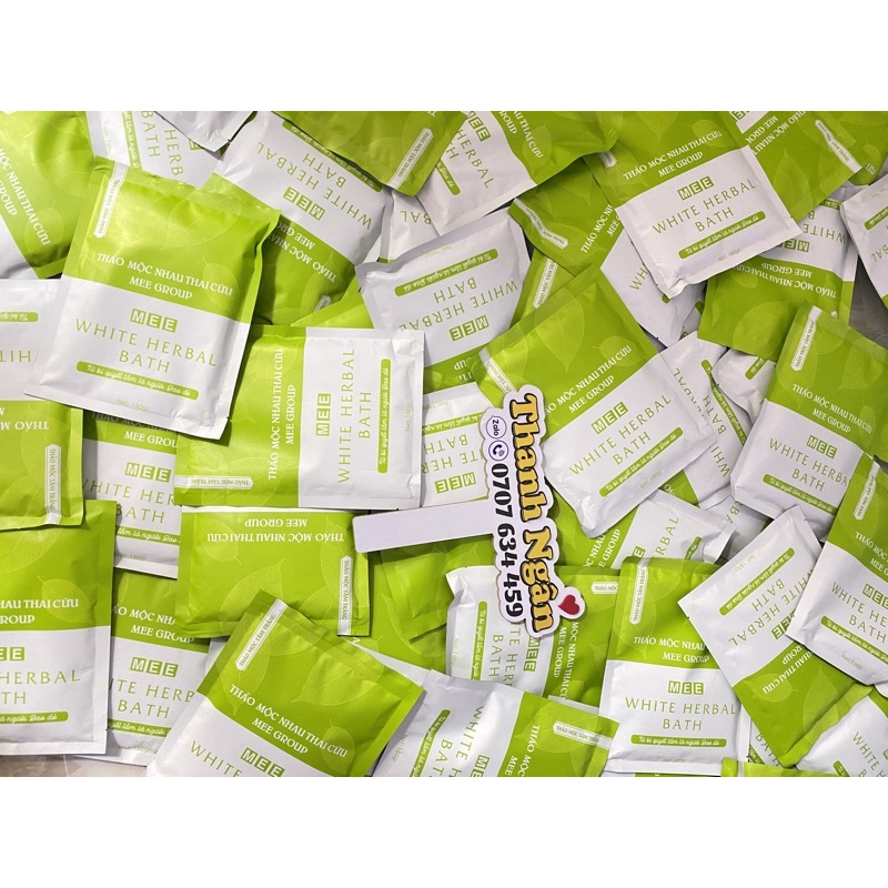 Thảo Mộc Tắm Trắng Nhau Thai Cừu - Mee Natural