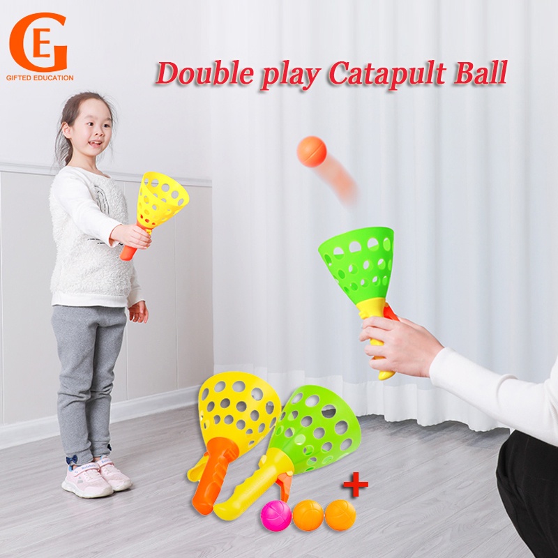 Đồ Chơi Ném Bóng Và Bắt Bóng Tương Tác Giữa Cha Mẹ Và Con Cái