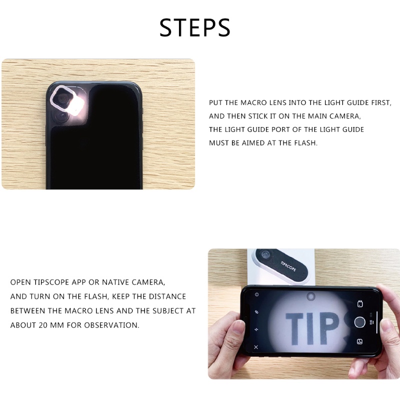 Thấu Kính zzz Macro Góc Rộng Độ Phân Giải Cao 60X 2.4mm