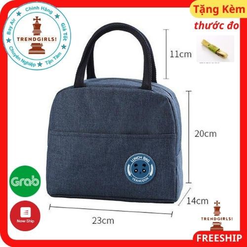 Túi giữ nhiệt cao cấp cho mẹ bỉm sữa Yeahcook Lunch Bag cho dân văn phòng đựng hộp cơm tiện lợi - Trend girls online