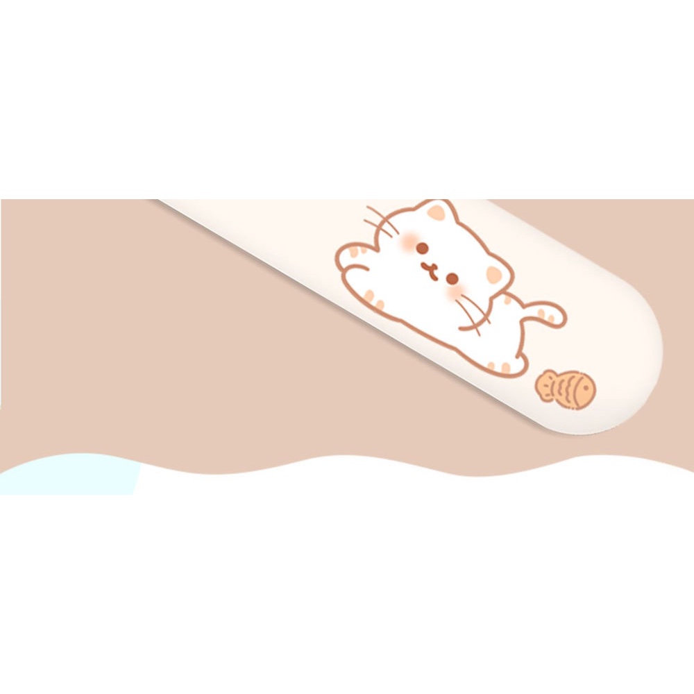 Tấm Lót Chuột Máy Tính Có Đệm Kê Tay Hình Mèo Dễ Thương