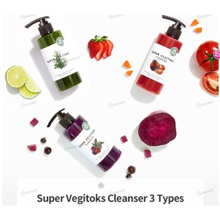 Sữa rửa mặt thải độc rau củ Wonder Bath Super Vegitoks Cleanser 300ml