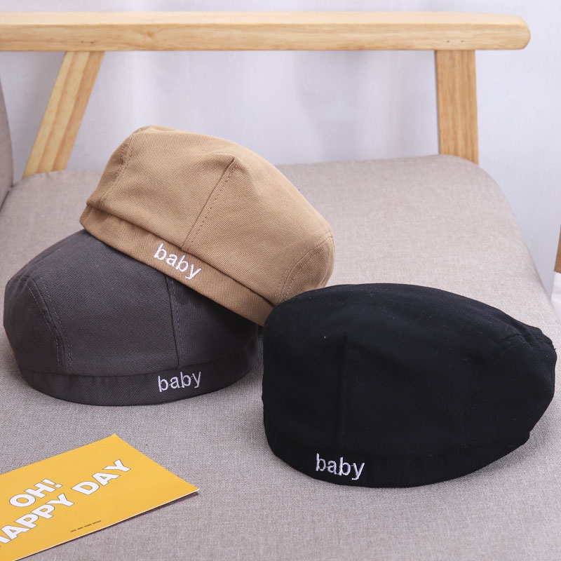 Mũ beret trẻ em, Mũ nồi mỏ vịt phong cách Anh quốc lịch lãm cho bé trai bé gái từ 3-5 tuổi mẫu mới nhất MN03