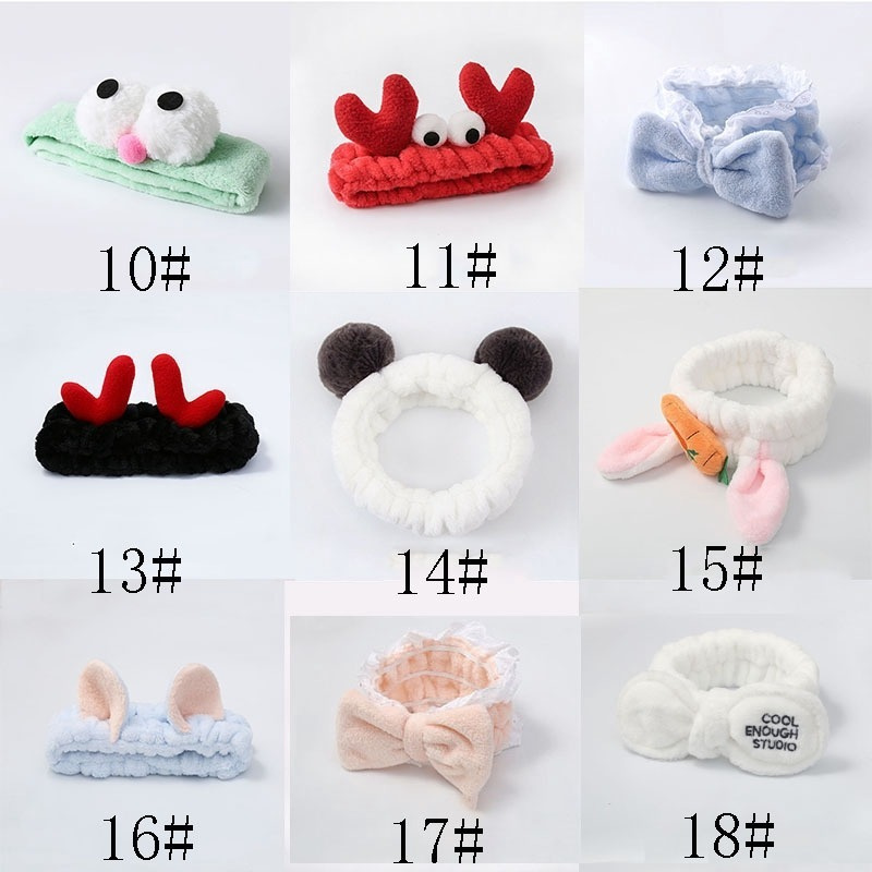 Băng đô thiết kế hoạt hình thoải mái dễ thương cho nam nữ