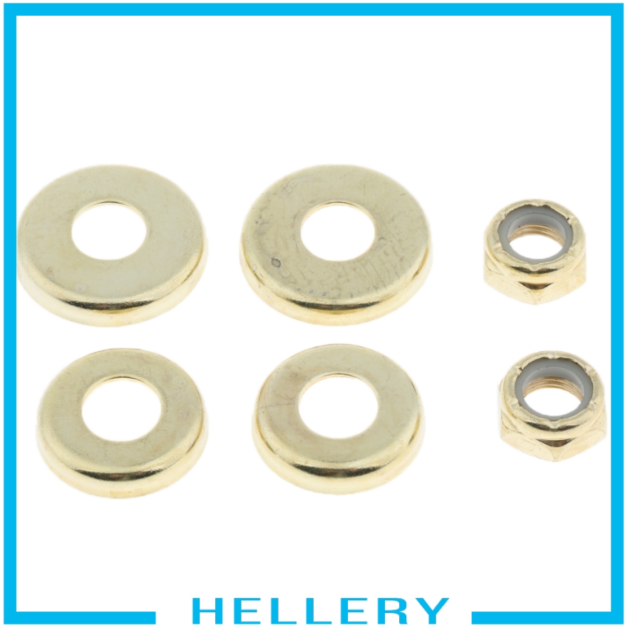 Set 4 Cốc + Đai Ốc Thay Thế Bằng Sắt Chống Sốc Cho Ván Trượt