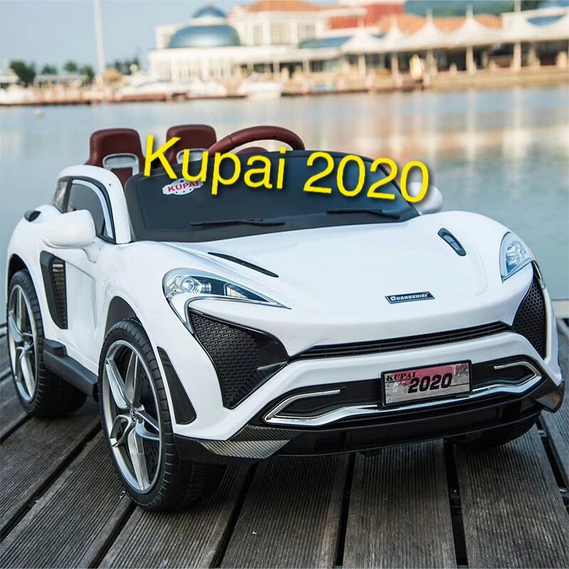 Ô tô xe điện đồ chơi cho bé KUPAI-2020 tự lái và điều khiển 4 động cơ 12V7AH