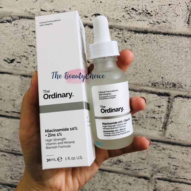 Serum ngừa mụn The Ordinary Niacinamide 10% + Zinc 1% (30mL) | BigBuy360 - bigbuy360.vn