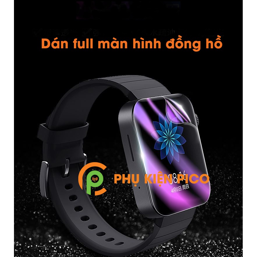 Dán màn hình Xiaomi Mi Watch dẻo trong suốt - Dán dẻo đồng hồ Xiaomi Mi Watch PPF cao cấp