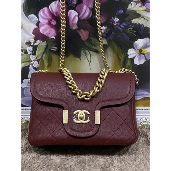 túi xách đỏ mận size 22