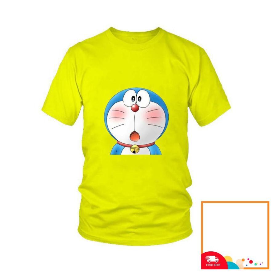 [SUPER HOT] [HOT] Áo thun thời trang in hình Mèo máy Doraemon giá rẻ Mẫu 4 (Đủ màu) [TREND]