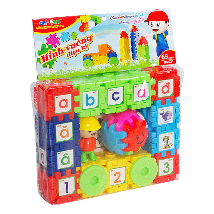 Bộ Xếp Hình 69 Chi Tiết Antona