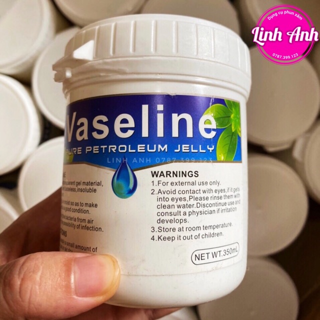 Hũ VASELINE 500g 500ml DƯỠNG MỀM TƯƠI MÁT Phun Xăm