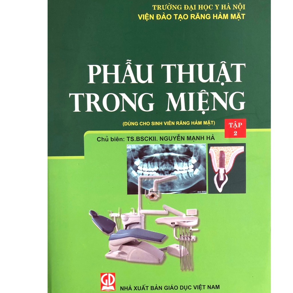 Sách Phẫu thuật trong miệng Tập 2