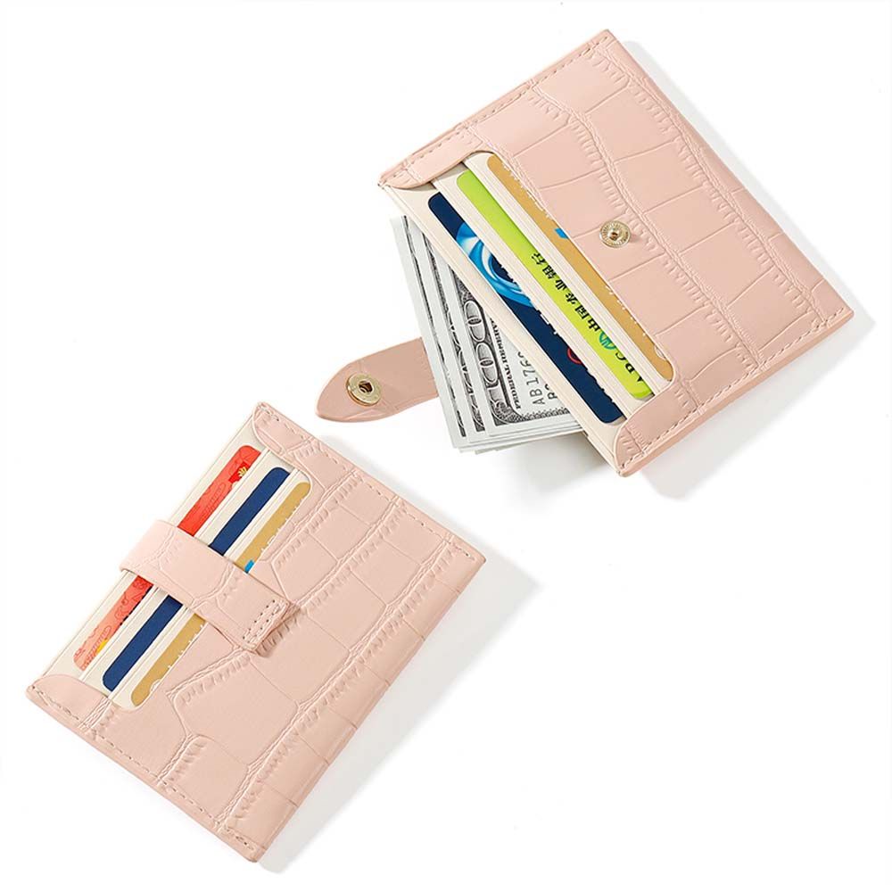 TWINKLE Women Zipper Card Holder PU Leather Id Card holder Slim Wallet Mini Money clip Small Hasp Multi Card Pockets|Pattern Credit Card Clip Coin Purse/Multicolor