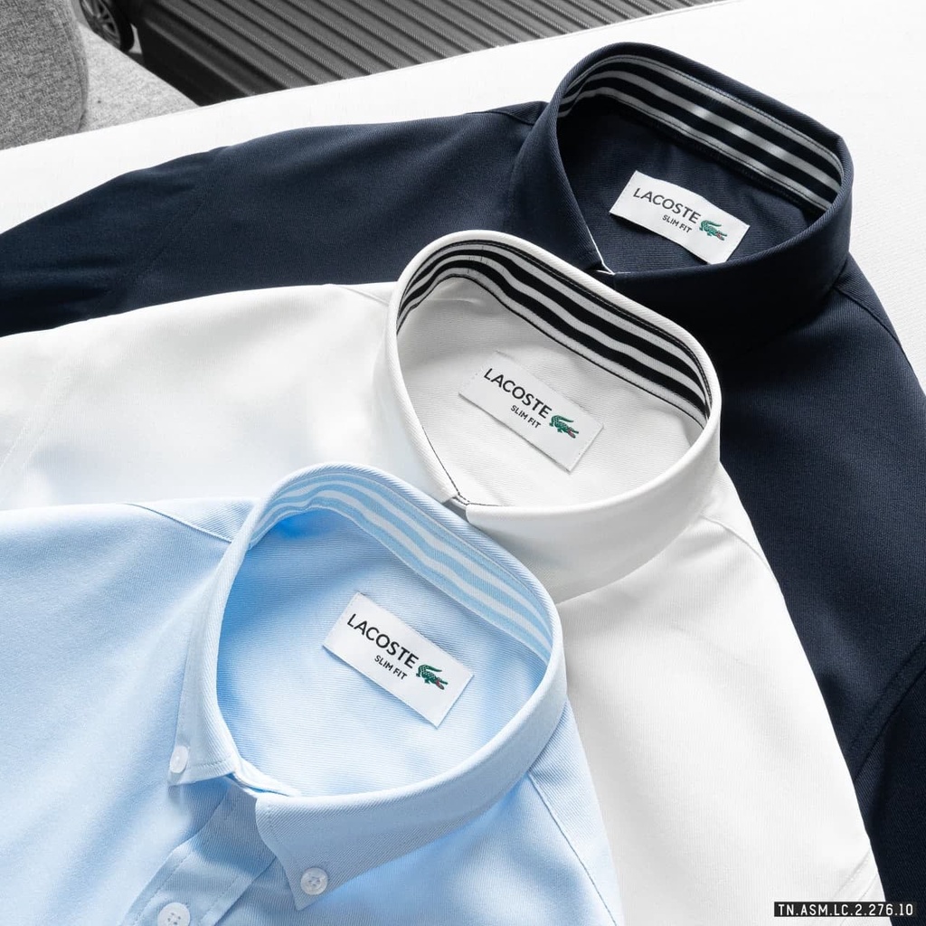 SMLC13 ÁO SƠ MI LACOSTE CHÍNH HÃNG