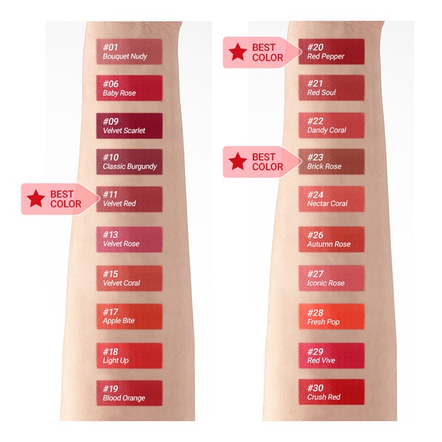 Son bút chì 3 in 1 cho bờ môi mềm mượt Mamonde Creamy Tint Color Balm Intense 2.5g