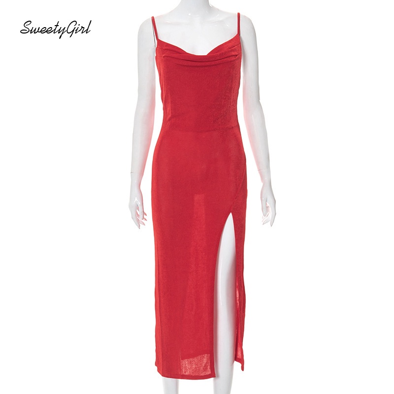 Đầm Maxi Không Tay Màu Trơn Dáng Ôm Thời Trang 2022 Cho Nữ