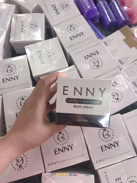 Kem Body x2 Enny tặng Set tắm Trắng/ Vitamin kích trắng | BigBuy360 - bigbuy360.vn