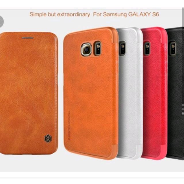 Bao da nillkin QIN S6 edge