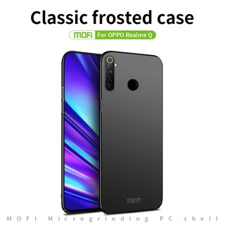 Mofi For OPPO Realme Q/Realme 5 Pro Fashion PC Glossy Protective Cover Hard Case