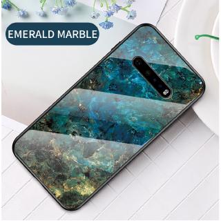 Ốp Điện Thoại Kính Cường Lực TPU Họa Tiết Vân Đá Cho LG V60 ThinQ LG V60 ThinQ LMV600EA