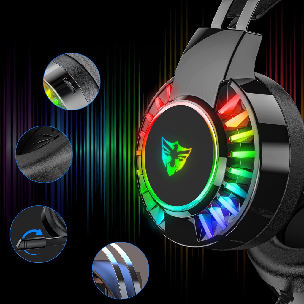 Tai nghe chụp tai Gaming G605 | G606 Cao cấp, Led RGB