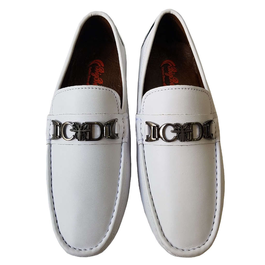 Giày Mọi Nam Da  Bò Thật BIGBEN Cao Cấp GM248