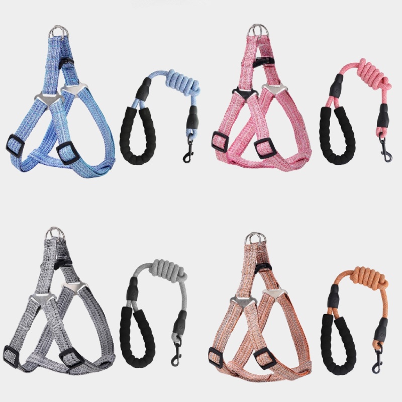 Dây Đeo Cổ Dắt Thú Cưng Đi Dạo Nhiều Màu Sắc