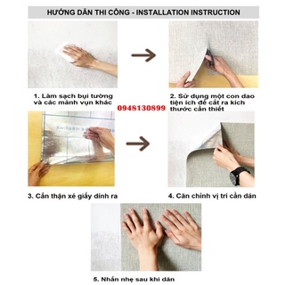 cuộn xốp dán tường đẹp