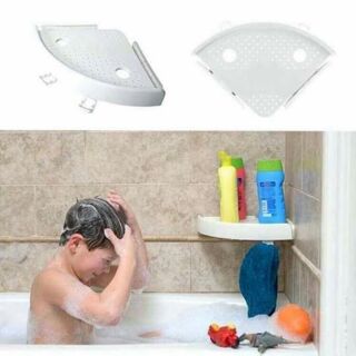 Combo 2 kệ góc tường không cần khoan