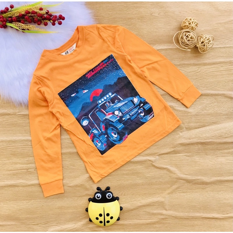 🚗 Áo dài tay hàng xuất H&M bé trai từ 20-60kg
