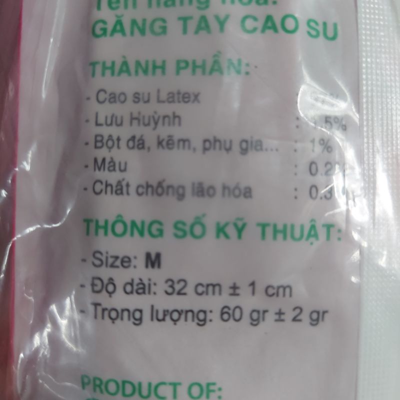 GĂNG TAY CAO SU SIZE M DÀI 32CM_Combo 10 đôi_ CHỈ CÒN MÀU VÀNG