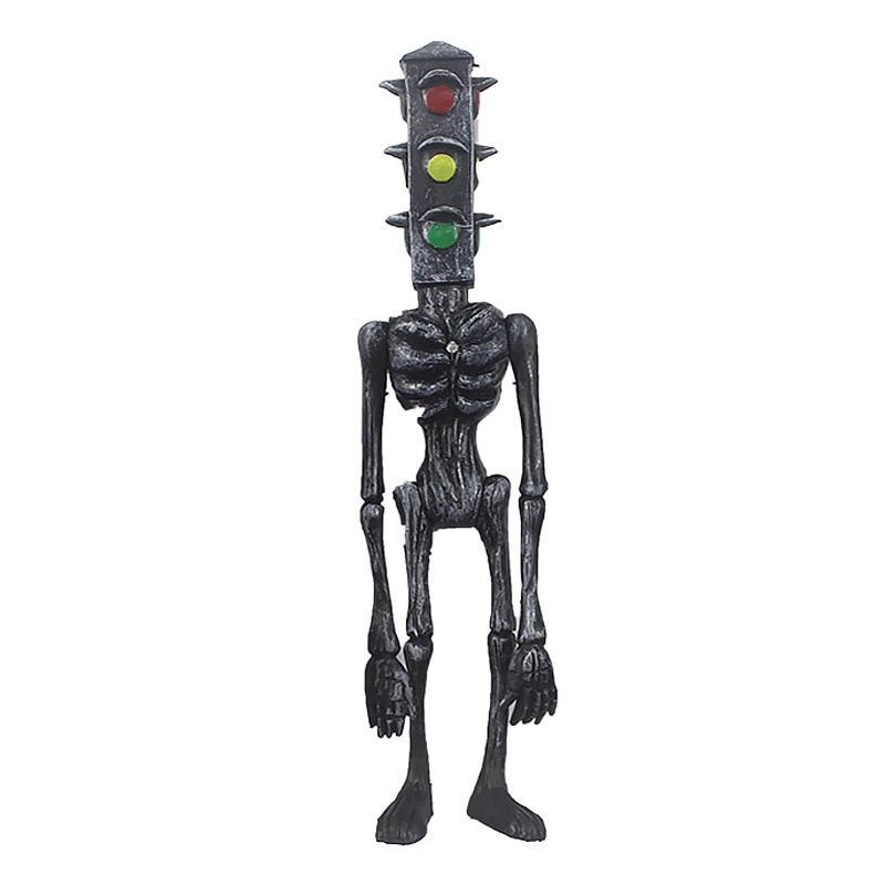 Set mô hình đầu quái vật Siren 20cm chân thật sống động