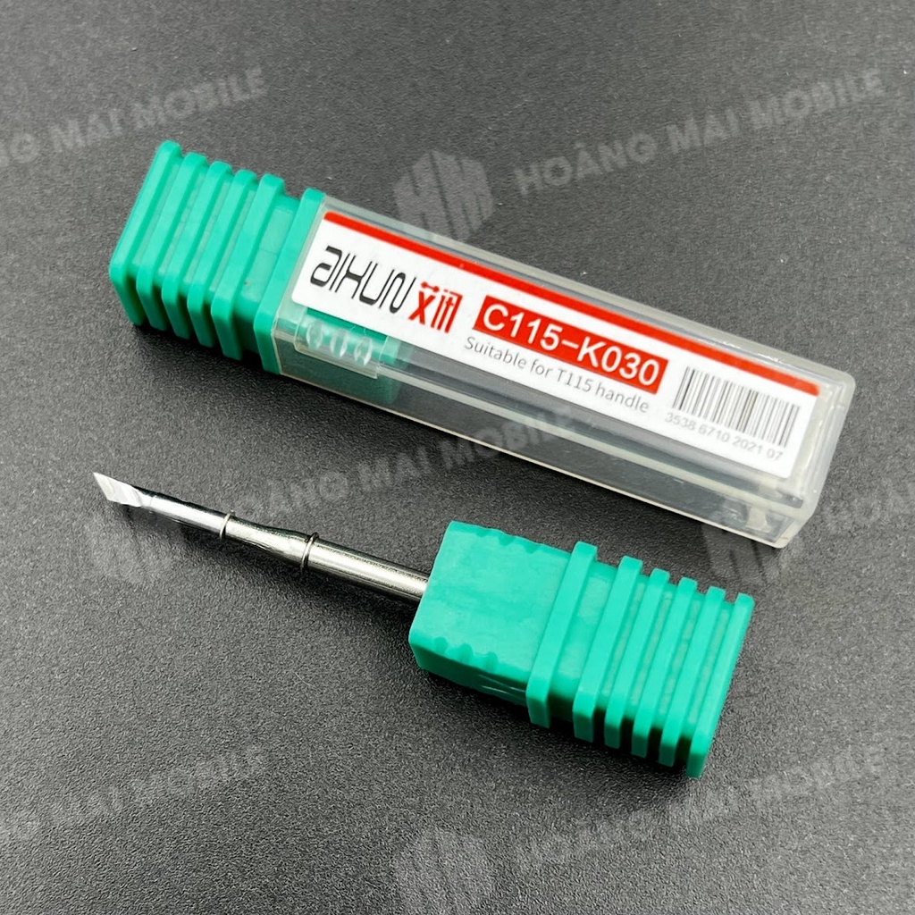 Mũi hàn C115 hãng JC (3 kiểu đầu)