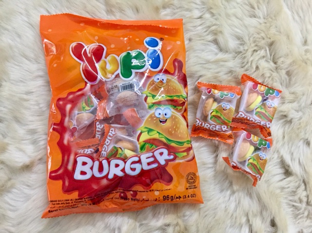 [Mã 267FMCGSALE giảm 8% đơn 500K] Kẹo Dẻo Hamburger Yupi (12 viên) | BigBuy360 - bigbuy360.vn