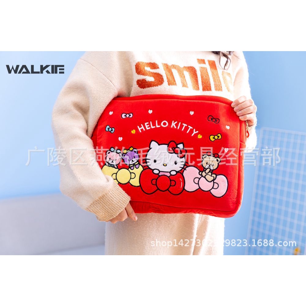 Túi Đựng Laptop/iPad/Máy Tính Bảng Đa Năng Họa Tiết Hoạt Hình Kuromi Cinnamoroll Kitty