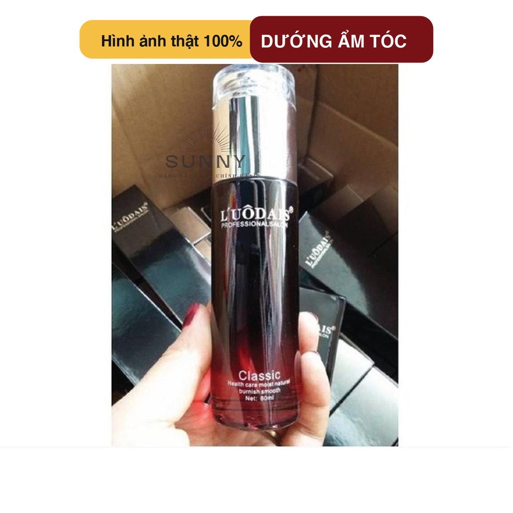 Tinh dầu dưỡng tóc L'UÔDAIS Classic 80 ml, dầu dưỡng từ thiên nhiên với hương thơm nước hoa đặc biệt