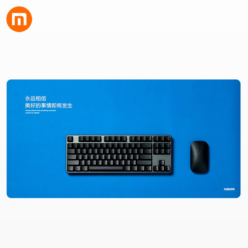 Tấm Lót Chuột Xiaomi Mijia Làm Từ Chất Liệu PC Siêu Lớn Thiết Kế Tối Giản Chống Thấm Nước Cho Máy Tính