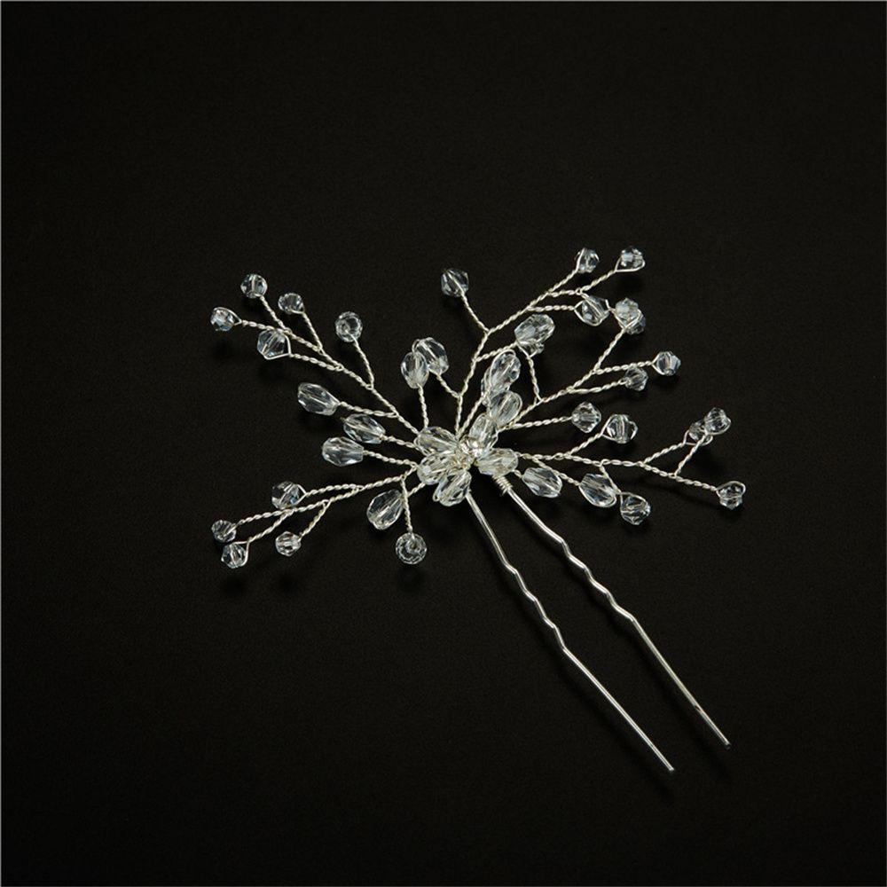 Kẹp Tóc LEILY|Kẹp Tóc Đính Đá Sang Trọng Cho Cô Dâu