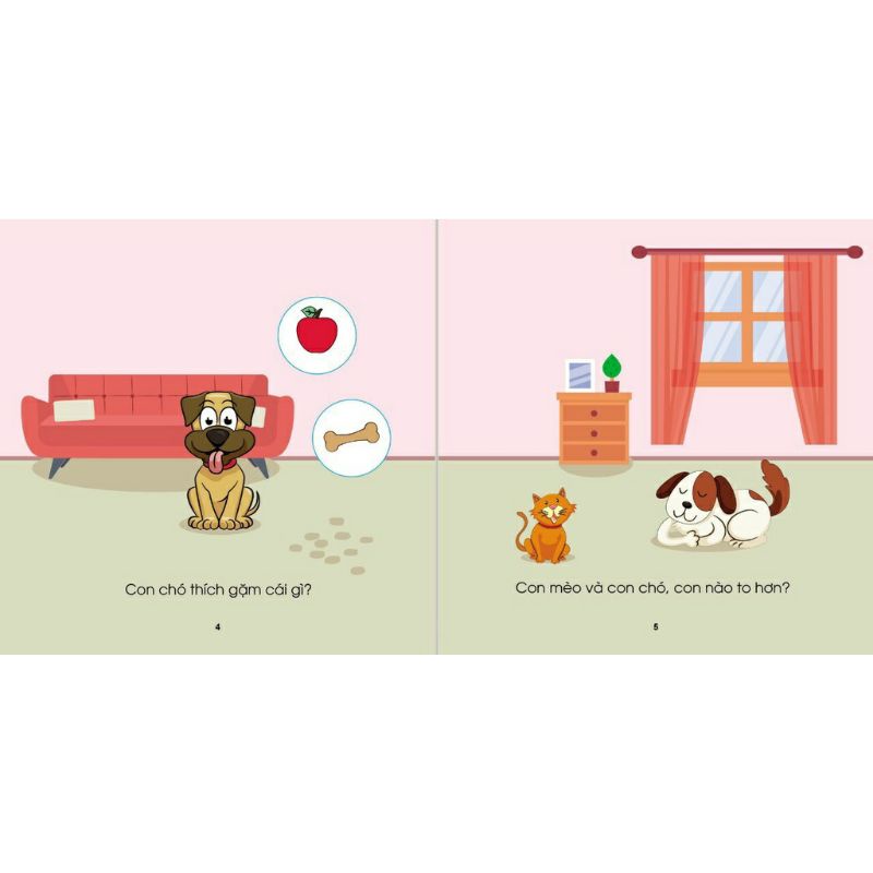 Sách - Mẹ hỏi bé trả lời, hỏi đáp giúp bé phát triển ngôn ngữ và giao tiếp