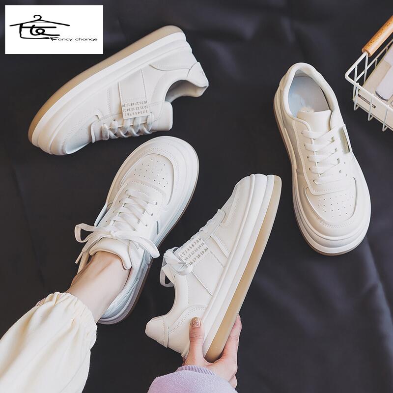 Hàng Có Sẵn Bán Chạy~Giày Thể Thao Màu Trắng Nhỏ Phong Cách Học Sinh Đức Kiểu Mới Cho Nữ