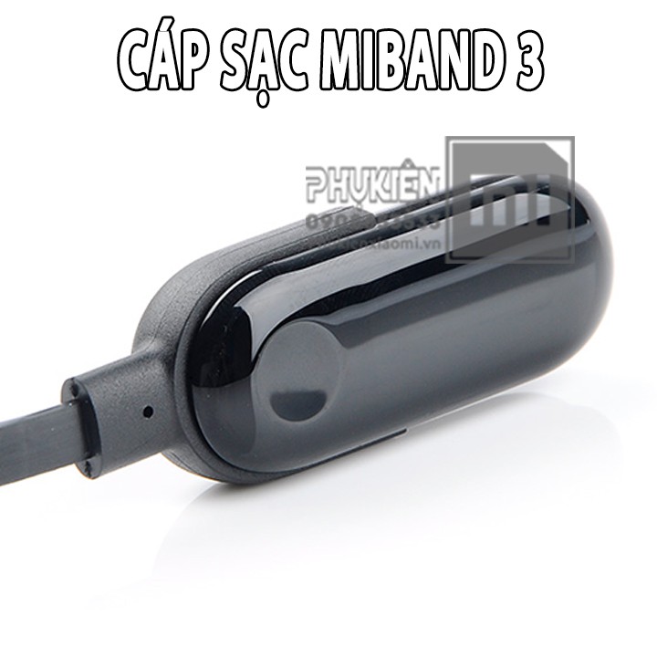 Cáp sạc dành cho Xiaomi MiBand 3