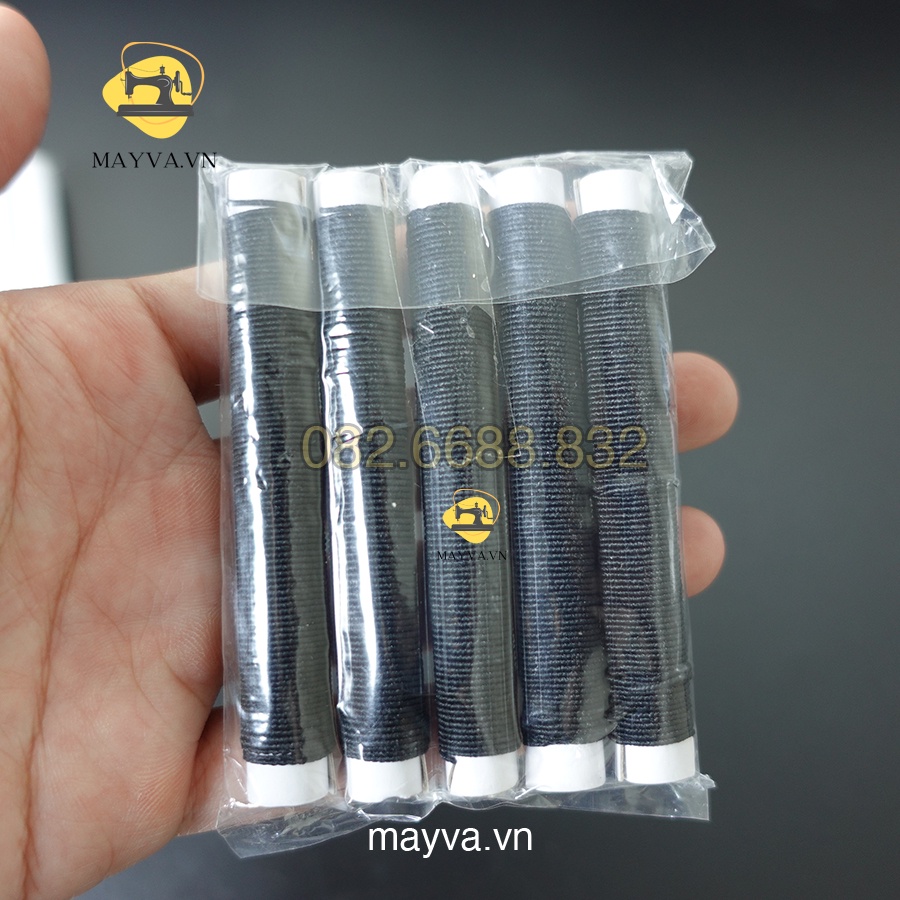 Chỉ Chun Trắng Đen Gói 5 Đon