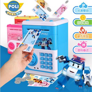ĐỒ CHƠI KÉT SẮT MINI 🔥𝐀̉𝐍𝐇 𝐓𝐇𝐀̣̂𝐓🔥KÉT SẮT ROBOTCAR POLY CHO BÉ