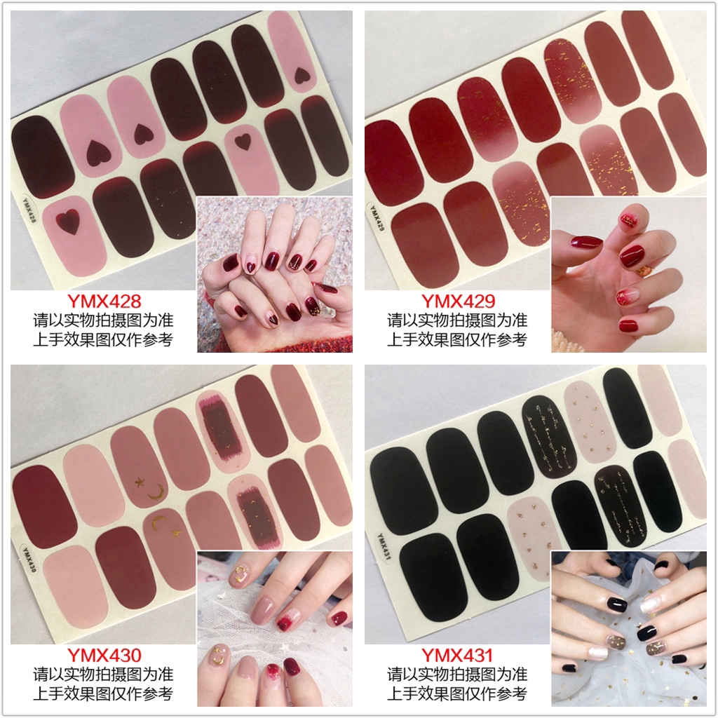 Miếng Dán Móng Tay Giả Trang Trí 3d