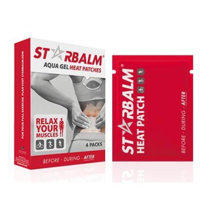 MIẾNG DÁN THƯ GIÃN, GIẢM ĐAU , GIẢM NHIỆT STARBALM® HEAT PATCHES
