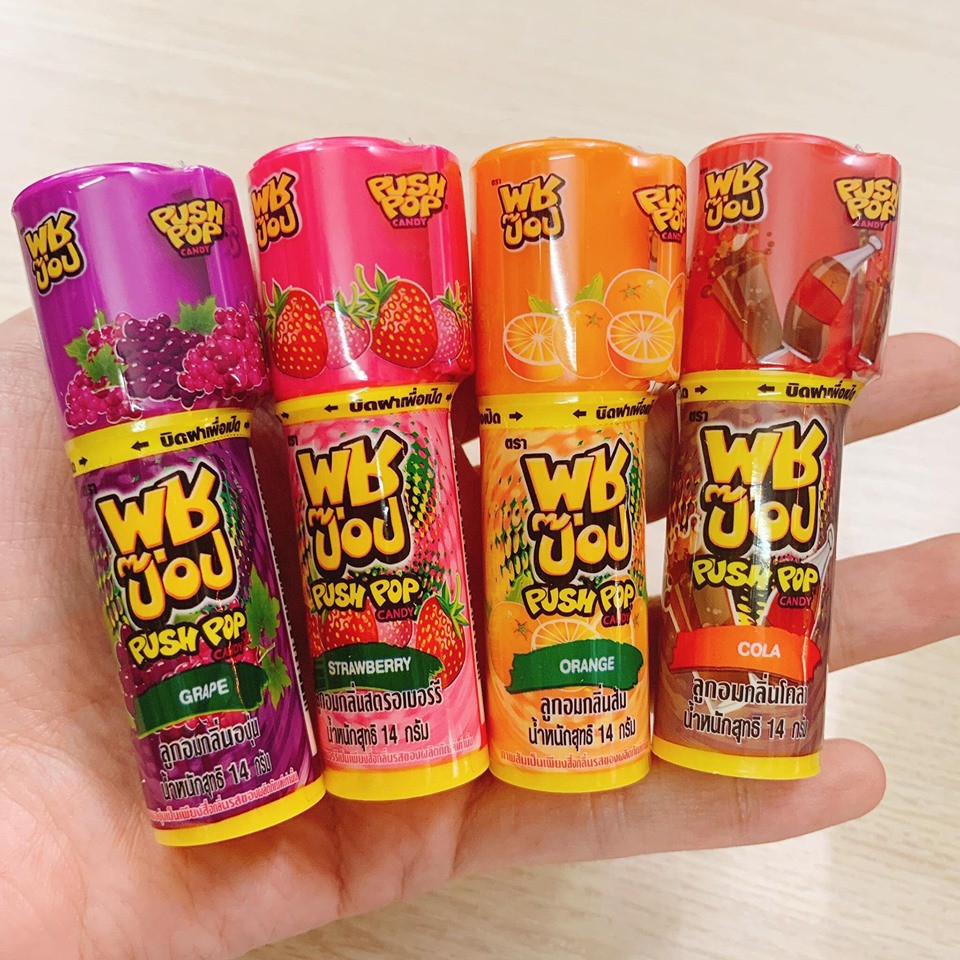 [hot]Kẹo thỏi son push pop_Thái Lan