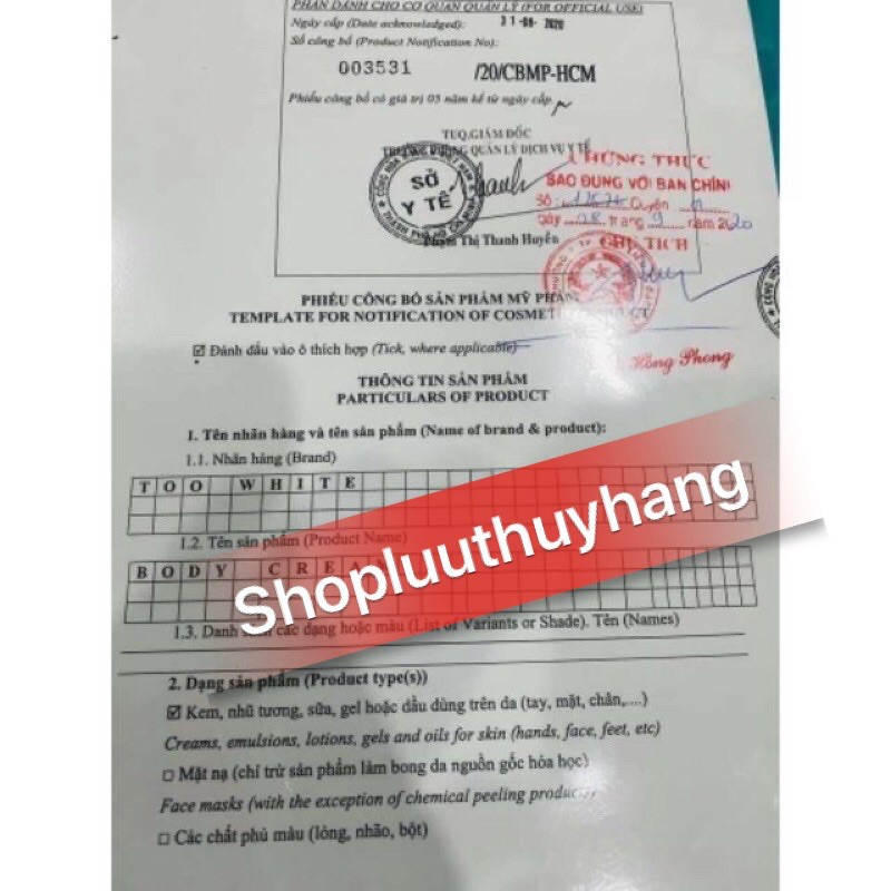 [CHÍNH HÃNG 100%] KEM BODY BEOVI TOO WHITE THU THỦY | BigBuy360 - bigbuy360.vn